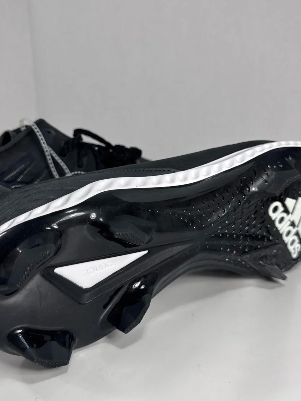 adidas Men’s Black White baseball Cleats